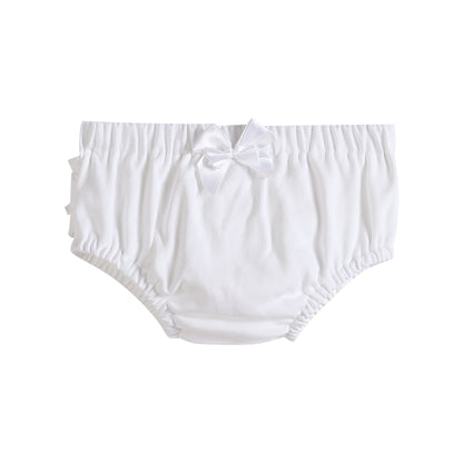 White and Pink Bloomers Knit 2pc Set