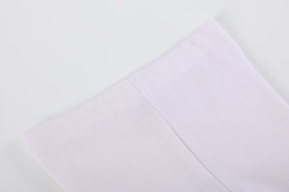 White and Pink Girls Dress Undershorts