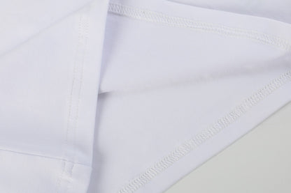 White Collared Lace Sleeve Shirt