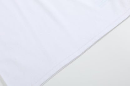 White Cotton Layering Girls Shirt