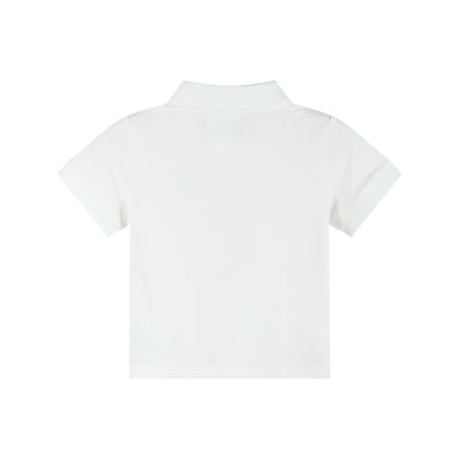 White Golf Tee Polo Shirt