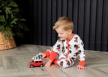 Baby Christmas Tree Long Sleeve Pajamas - Gathering Littles