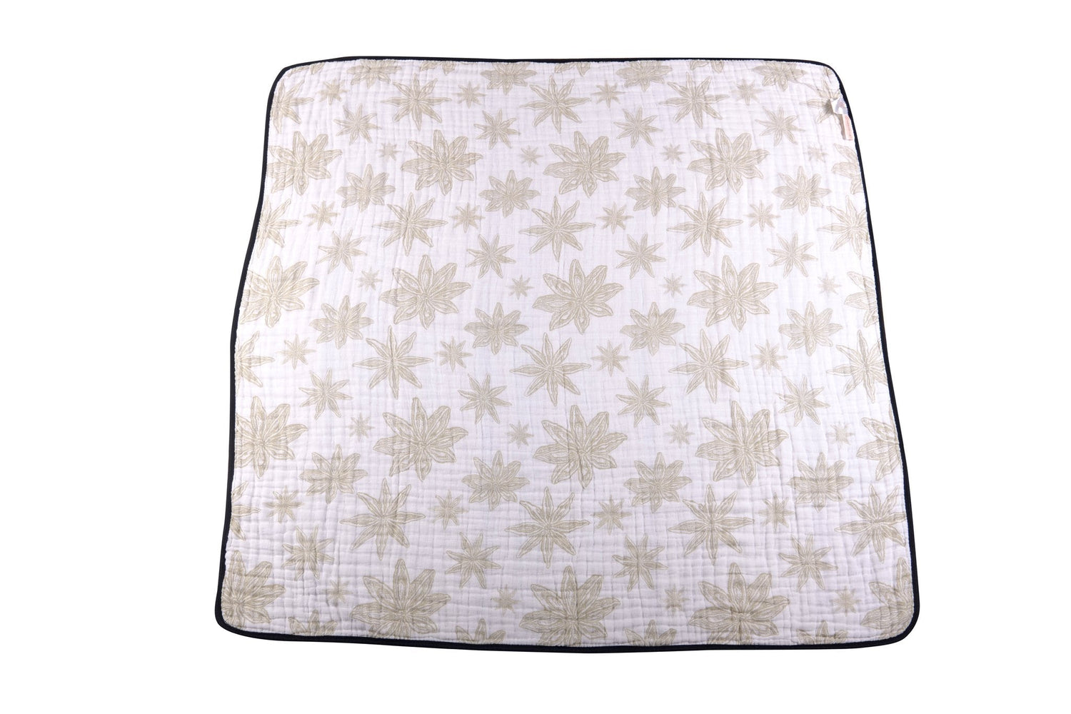 Pyramid and Boho Fields Cotton Muslin Blanket - Gathering Littles