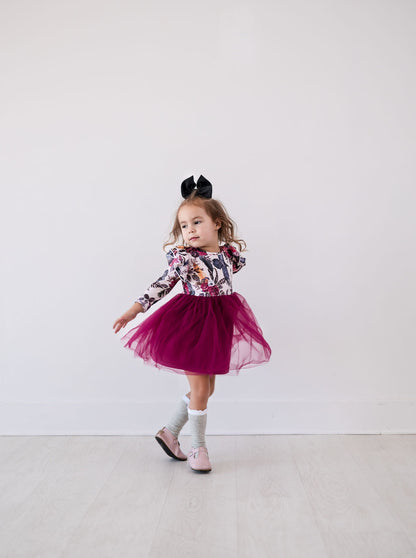 Long Sleeve Tulle Dress - Crows N Roses - Gathering Littles