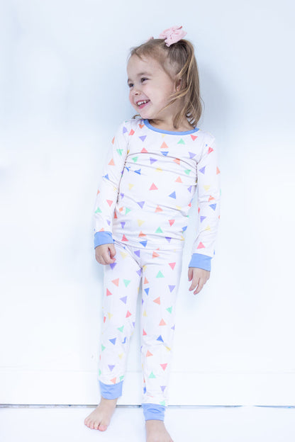 Confetti Long Sleeve 2 Piece Pajama Set - Gathering Littles