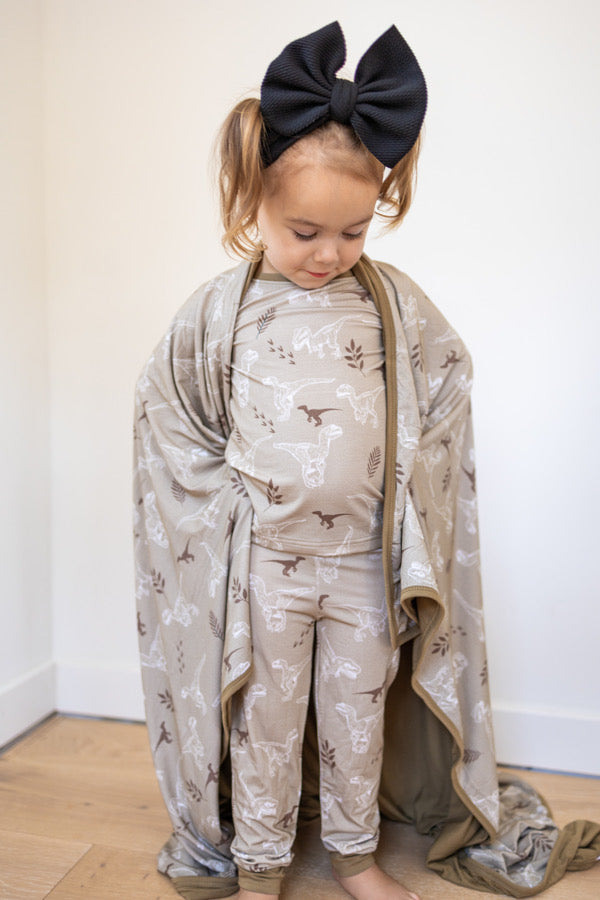 VelociNAPtor Luna Wrap Baby Blanket - Gathering Littles