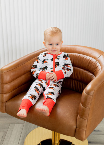 Baby Christmas Tree Long Sleeve Pajamas - Gathering Littles