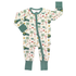 Coastal Christmas Bamboo Convertible Baby Pajamas - Gathering Littles