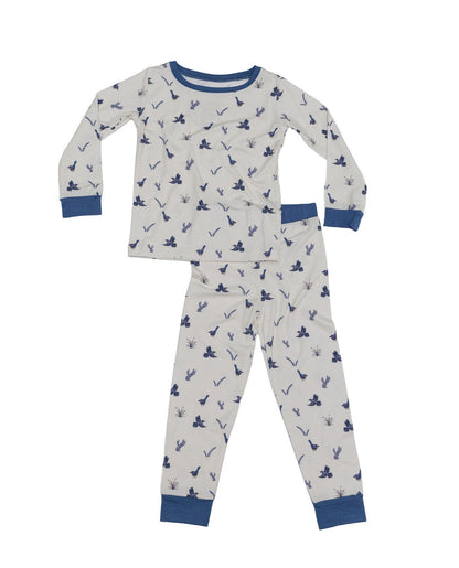 Blue Jays Long Sleeve 2 Piece Pajama Set - Gathering Littles