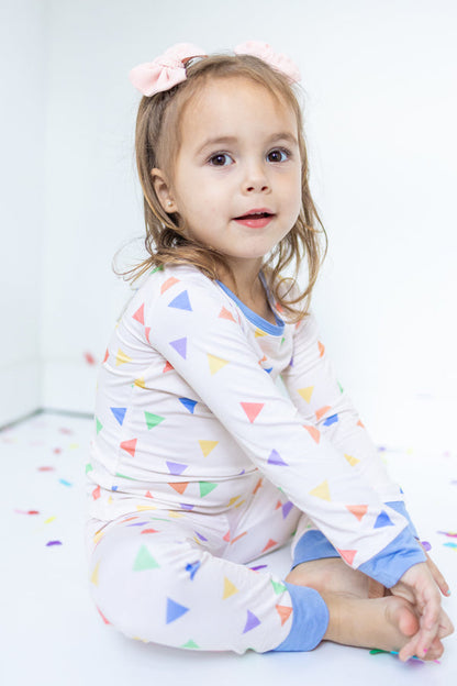 Confetti Long Sleeve 2 Piece Pajama Set - Gathering Littles