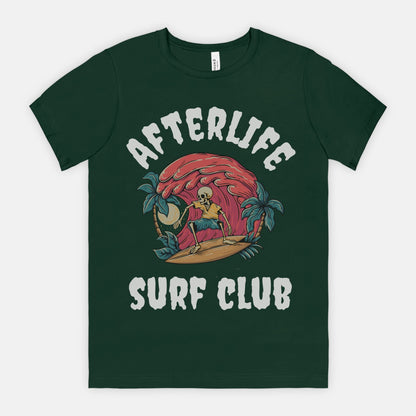 Afterlife Surf Club Shirt, Skeleton Surfer Shirtproduct_type