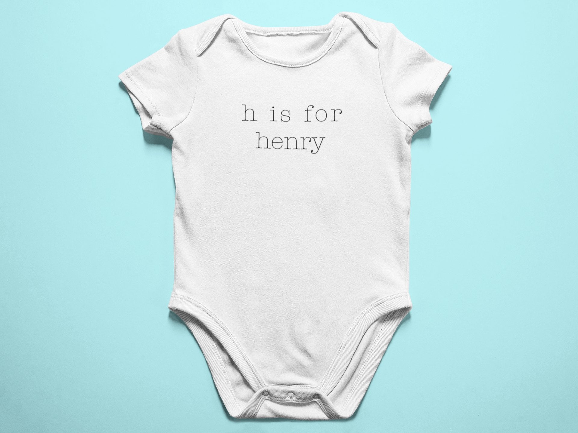 Baby Name Custom Bodysuit - Newborn Baby Giftproduct_type