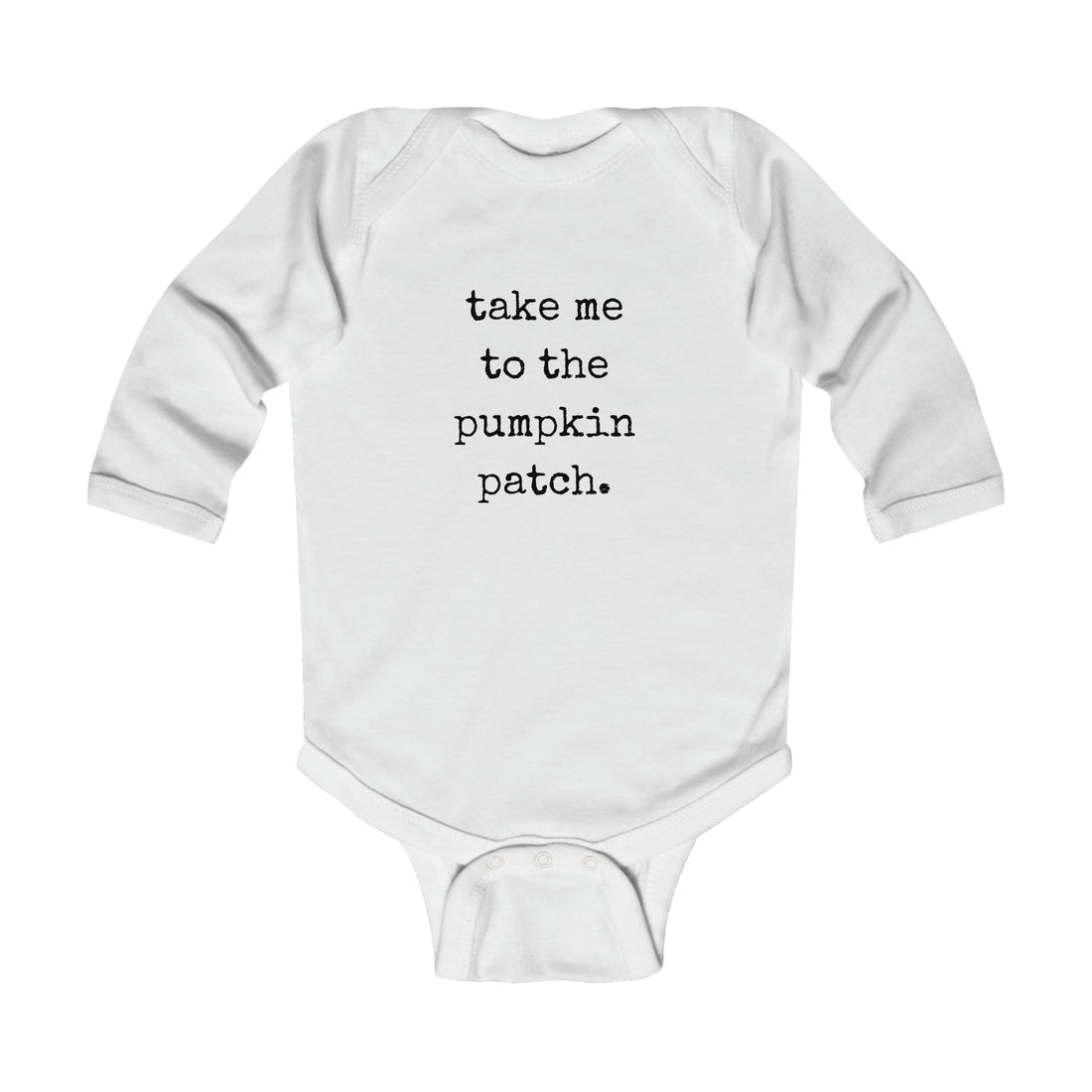 Baby Pumpkin Onesie | Fall Onesie | Infant Long Sleeve Bodysuit | Pumpkin Patch Onesieproduct_type