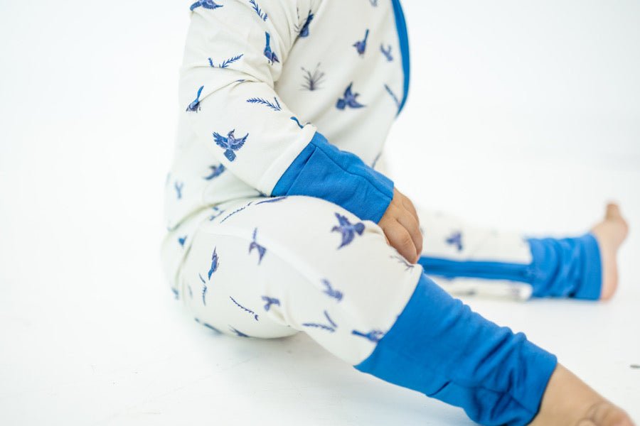 Blue Jays - Long Sleeve Zipper Sleep Romperproduct_type