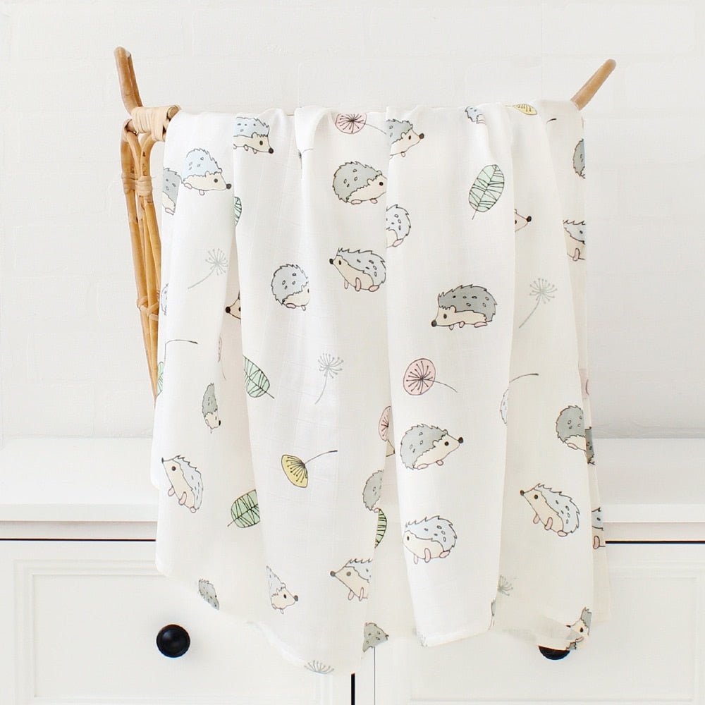 Boho Bamboo and Organic Cotton Swaddle Blanket - Largeproduct_type