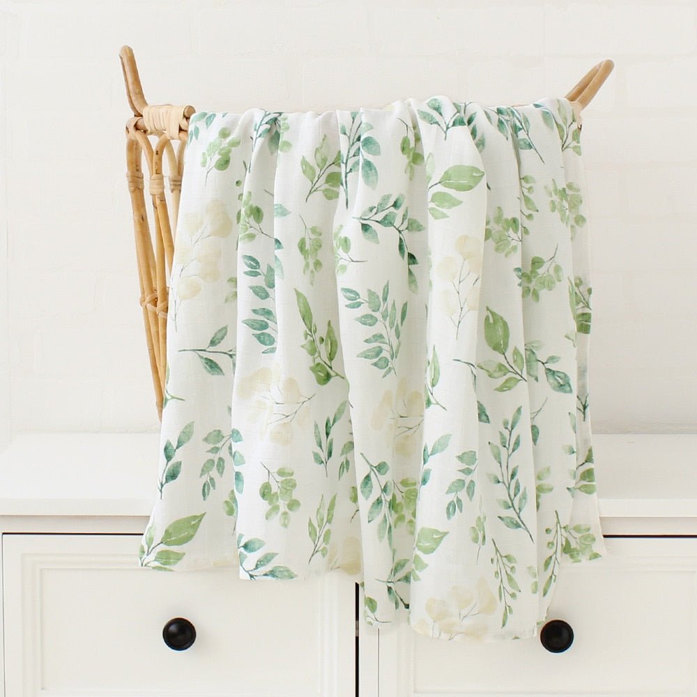 Boho Bamboo and Organic Cotton Swaddle Blanket - Largeproduct_type