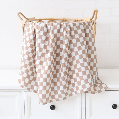 Boho Bamboo and Organic Cotton Swaddle Blanket - Largeproduct_type