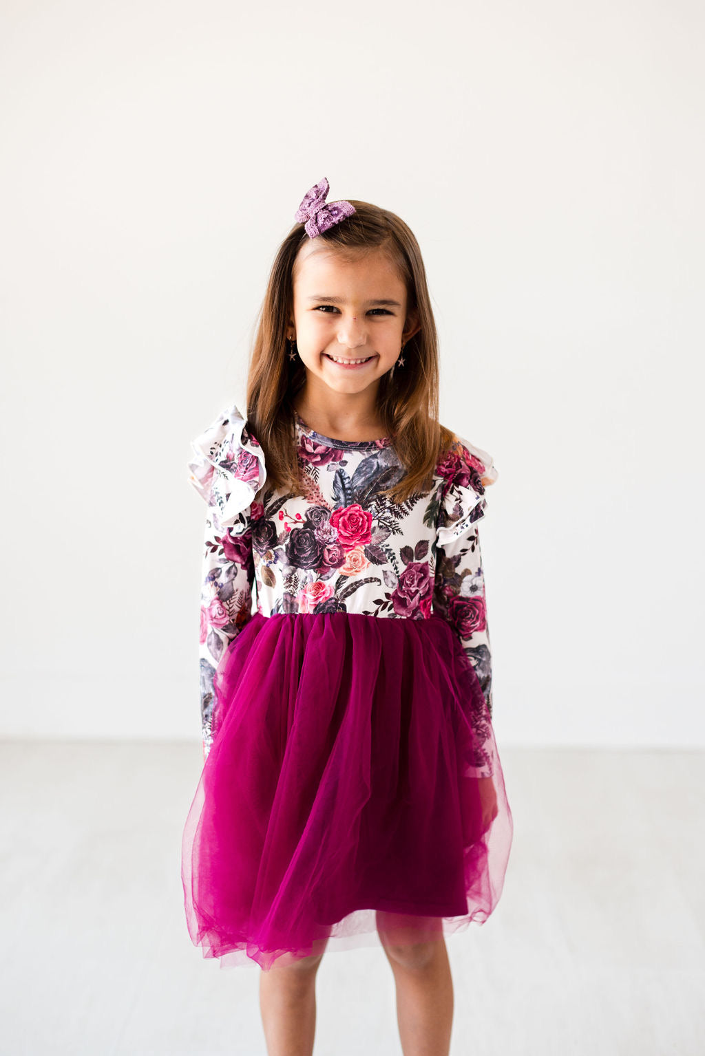 Long Sleeve Tulle Dress - Crows N Roses - Gathering Littles