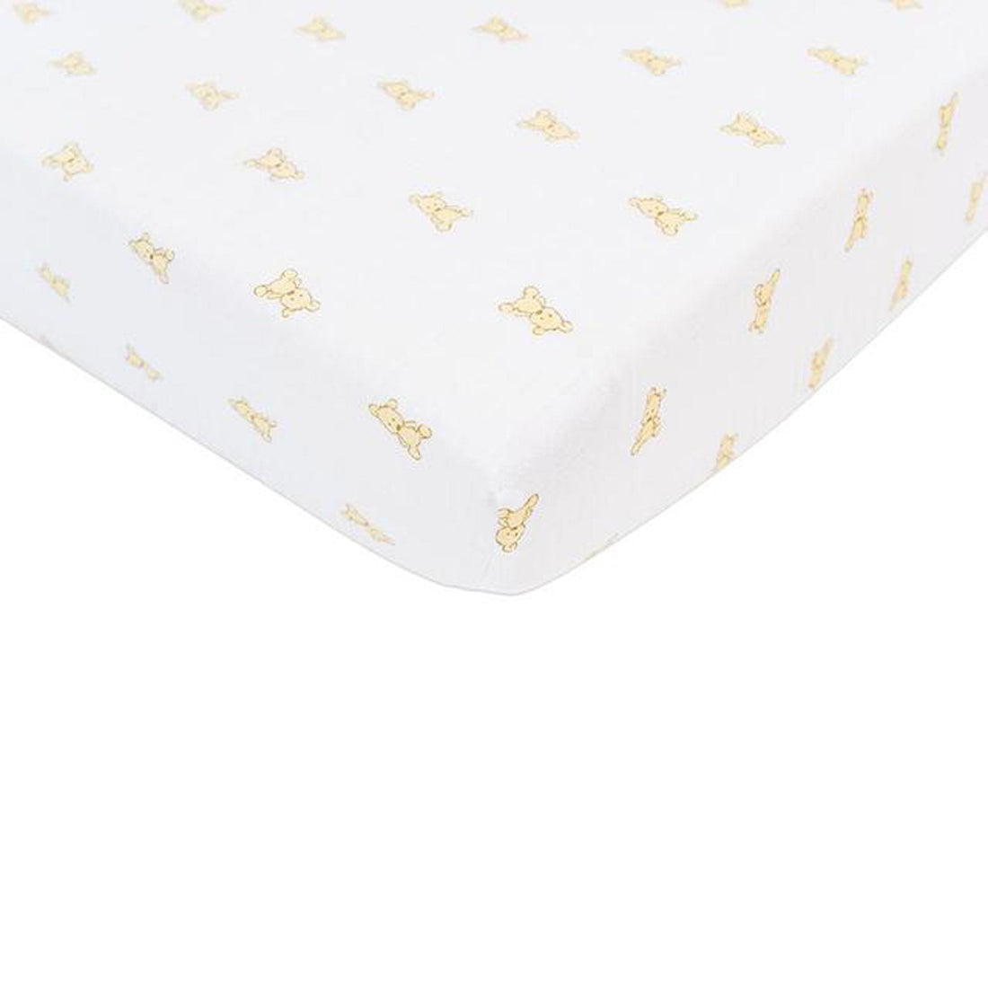 Teddy Bear Cotton Muslin Crib Sheet - Gathering Littles