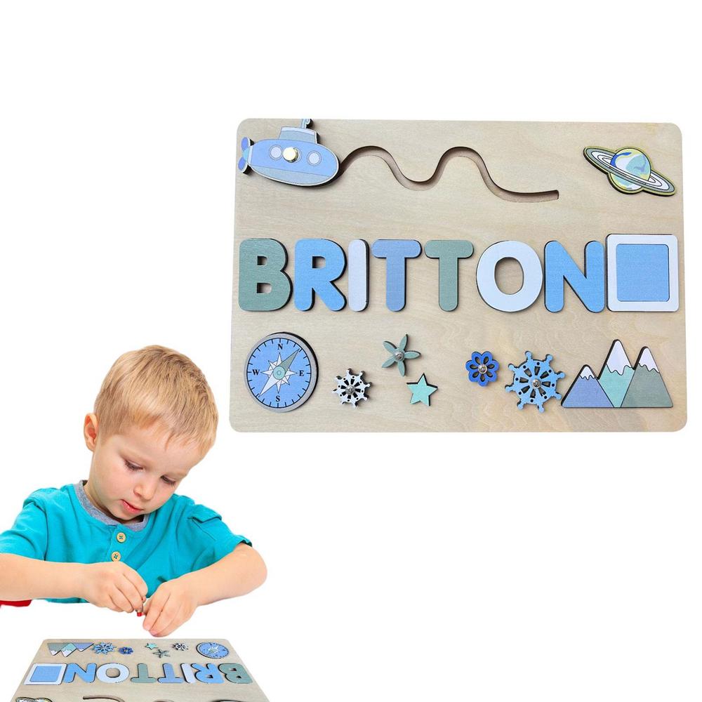 Custom First Name Wooden Puzzle For Toddlersproduct_type