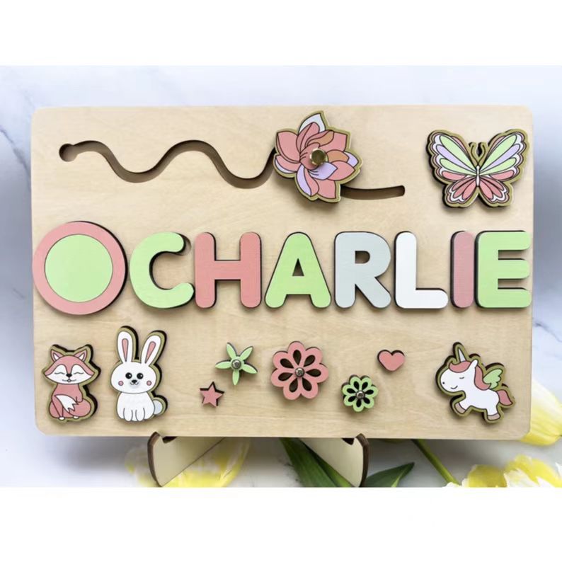 Custom First Name Wooden Puzzle For Toddlersproduct_type