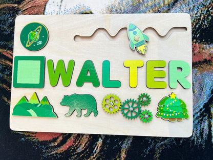 Custom First Name Wooden Puzzle For Toddlersproduct_type