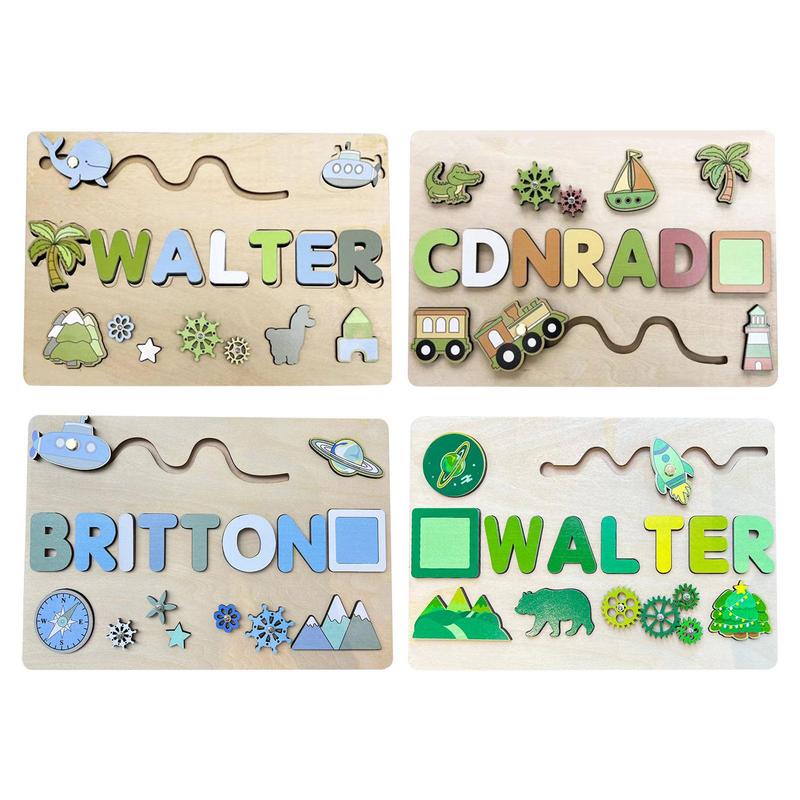 Custom First Name Wooden Puzzle For Toddlersproduct_type