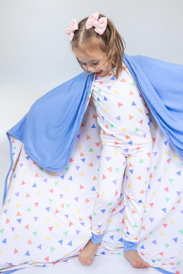 Confetti Luna Wrap Baby Blanket - Gathering Littles