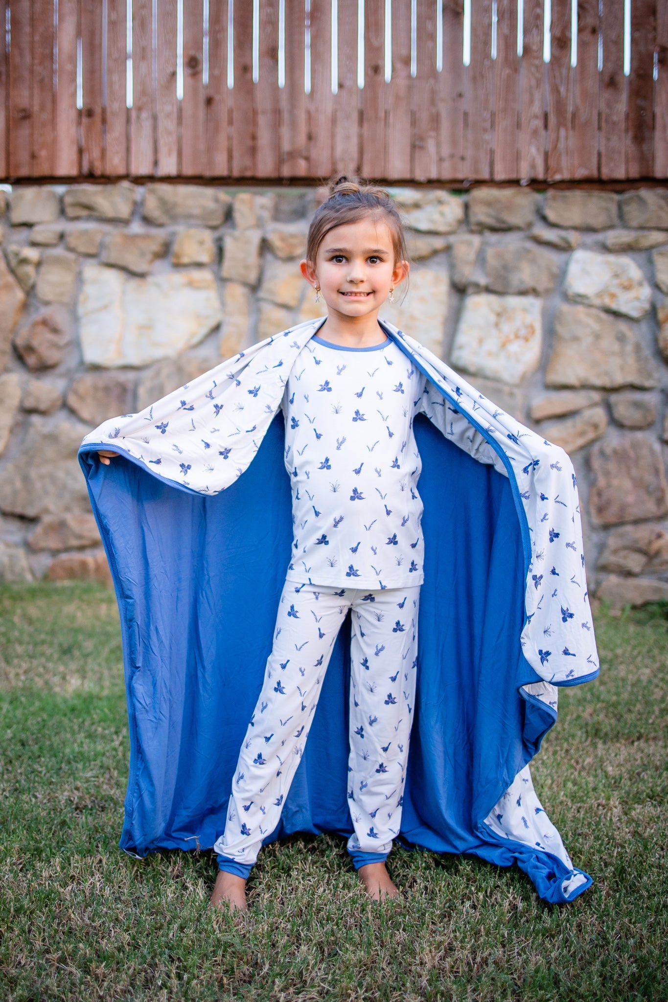 Blue Jays Long Sleeve 2 Piece Pajama Set - Gathering Littles