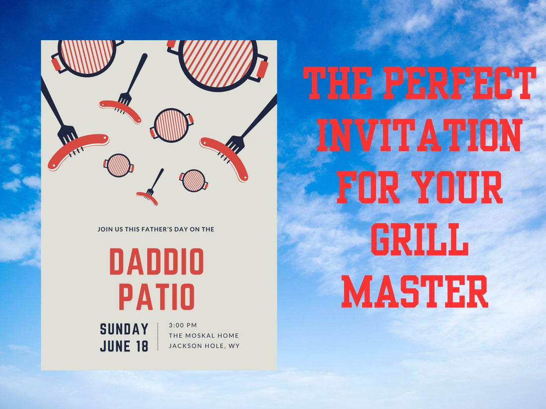 Father’s Day Invitation, BBQ Invitation, Father’s Day Party, BBQ partyproduct_type