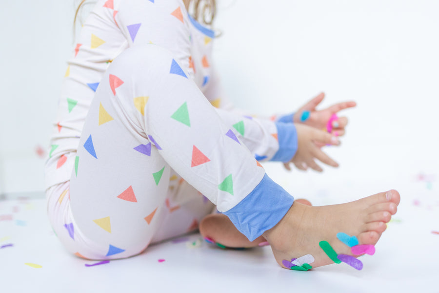 Confetti Long Sleeve 2 Piece Pajama Set - Gathering Littles