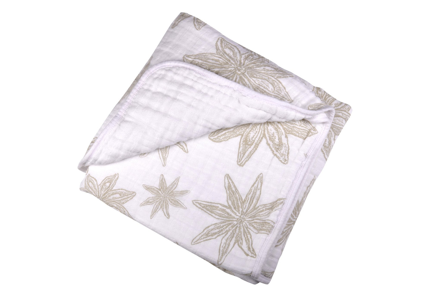 Boho Fields Cotton Muslin Blanket - Gathering Littles