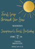 First Trip Around the Sun Birthday Invitation Editable Templateproduct_type