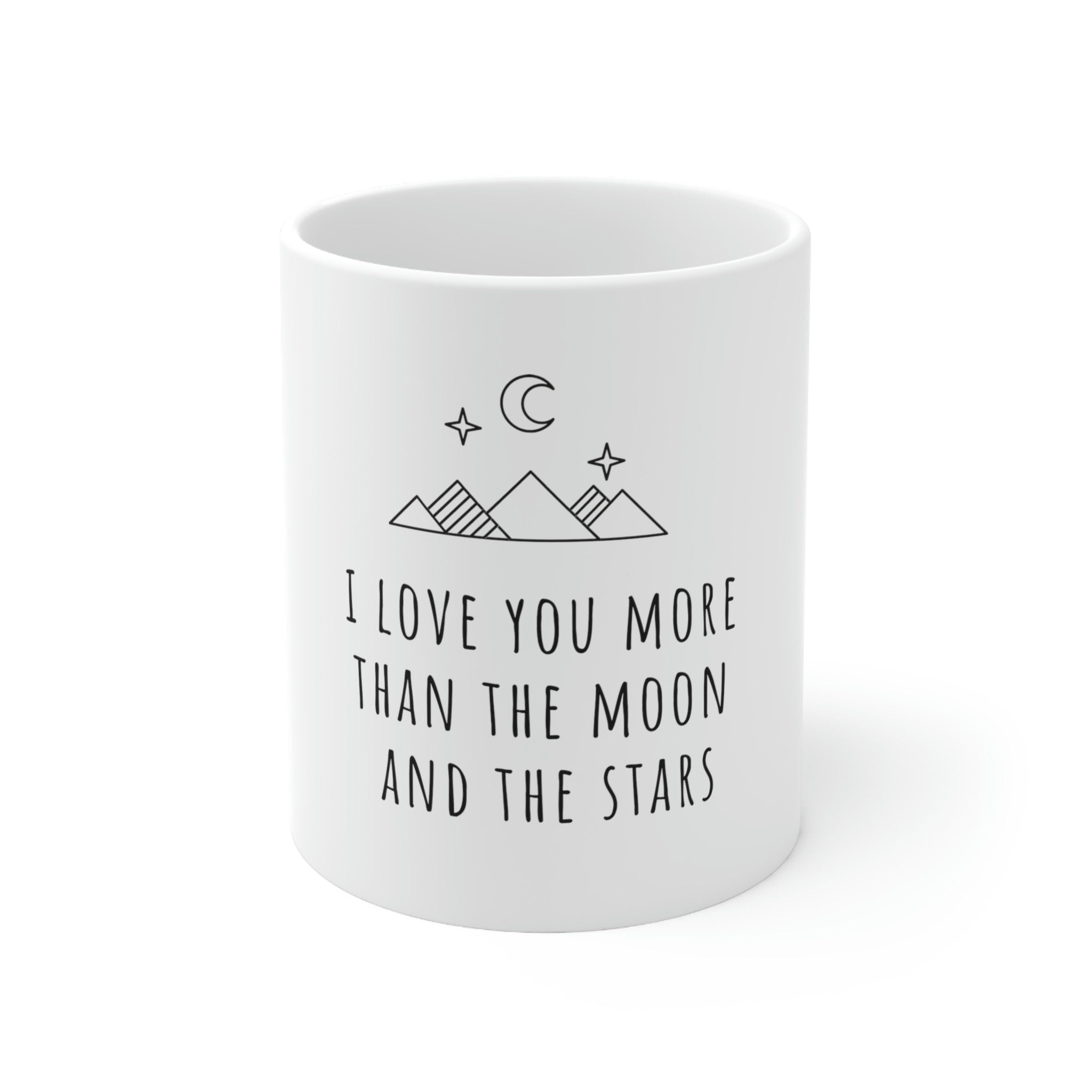 Gift For Mom, &quot;I Love You More...&quot; Coffee Mug, Mother&