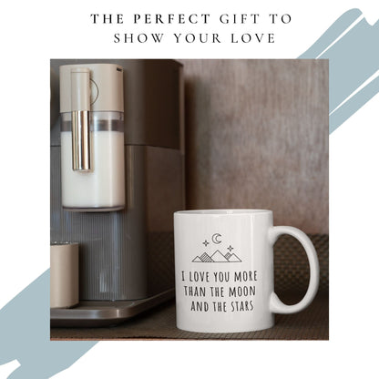 Gift For Mom, &quot;I Love You More...&quot; Coffee Mug, Mother&