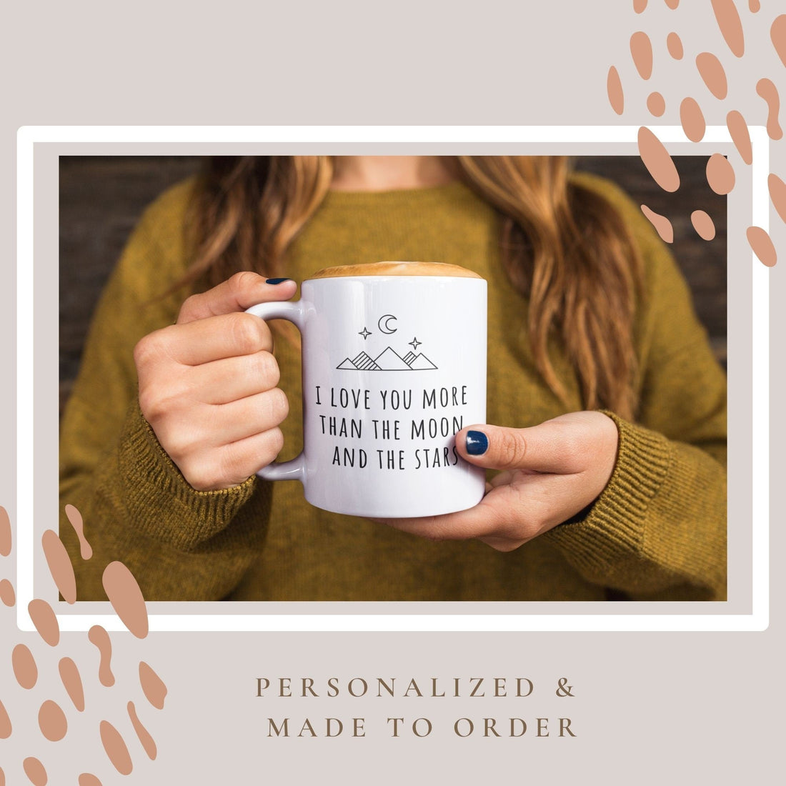 Gift For Mom, &quot;I Love You More...&quot; Coffee Mug, Mother&