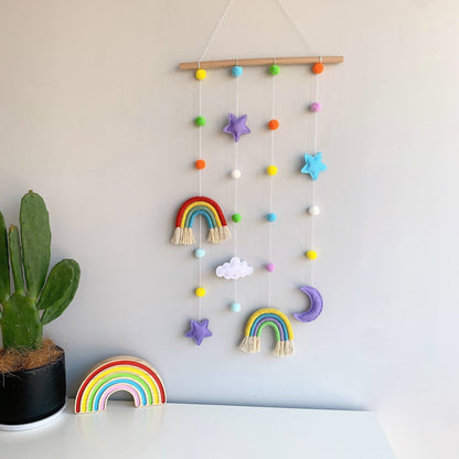 Handmade Rainbow Wall Hanging - Nursery Decorproduct_type