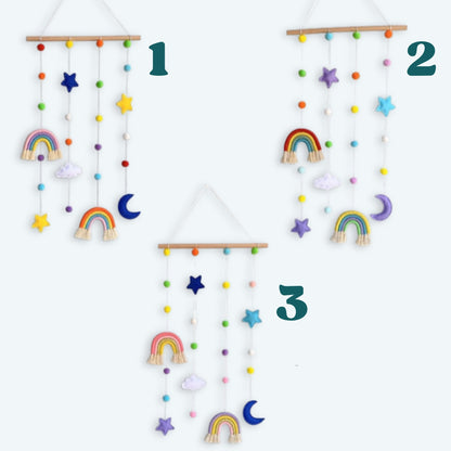 Handmade Rainbow Wall Hanging - Nursery Decorproduct_type