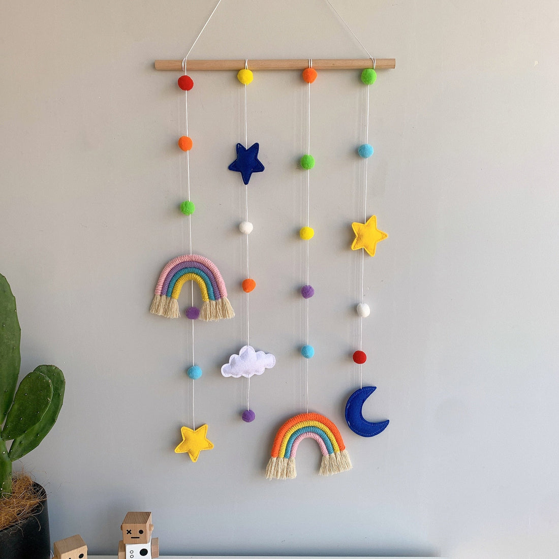 Handmade Rainbow Wall Hanging - Nursery Decorproduct_type