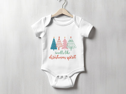 Smells Like Christmas Spirit Shirt, Jolly Christmas Sweatshirt, Funny Christmas Shirt, Cute Christmas Baby Outfit, Cute Christmas Shirt - Gathering Littles