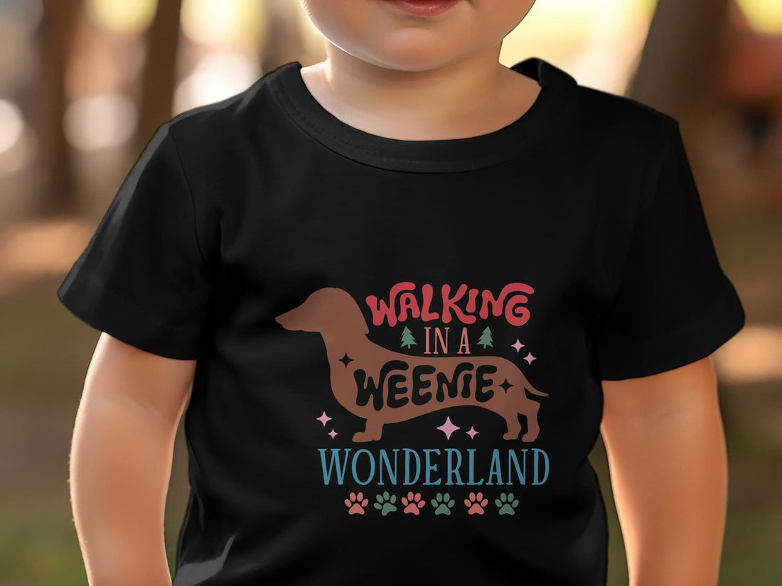 Weenie Dog Christmas Shirt, Dachsund Christmas Shirt, Winter Wonderland Shirt - Gathering Littles