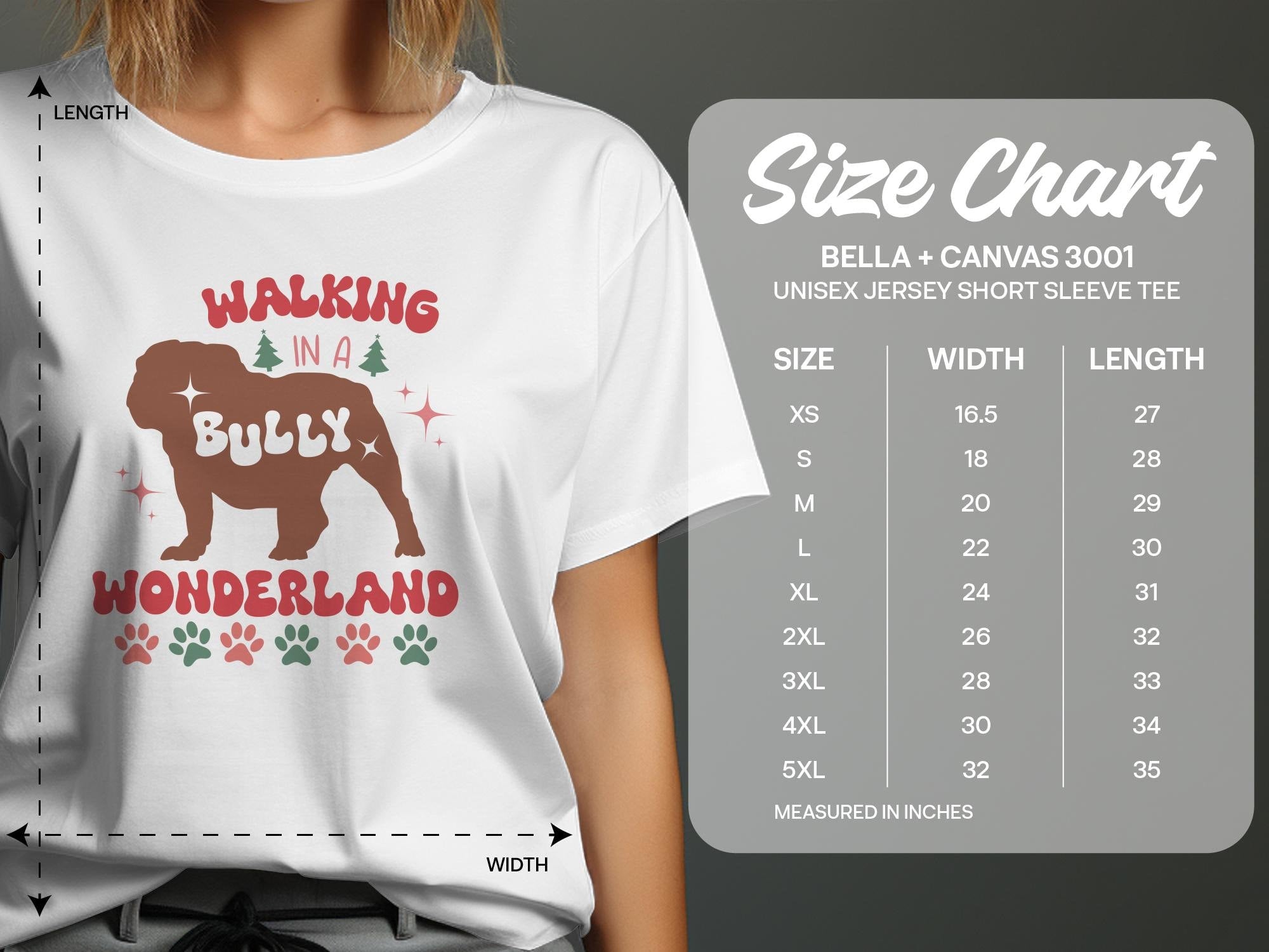 Bulldog Christmas Shirt, Walking in a Bully Wonderland Shirt, Bulldog Christmas Gift - Gathering Littles