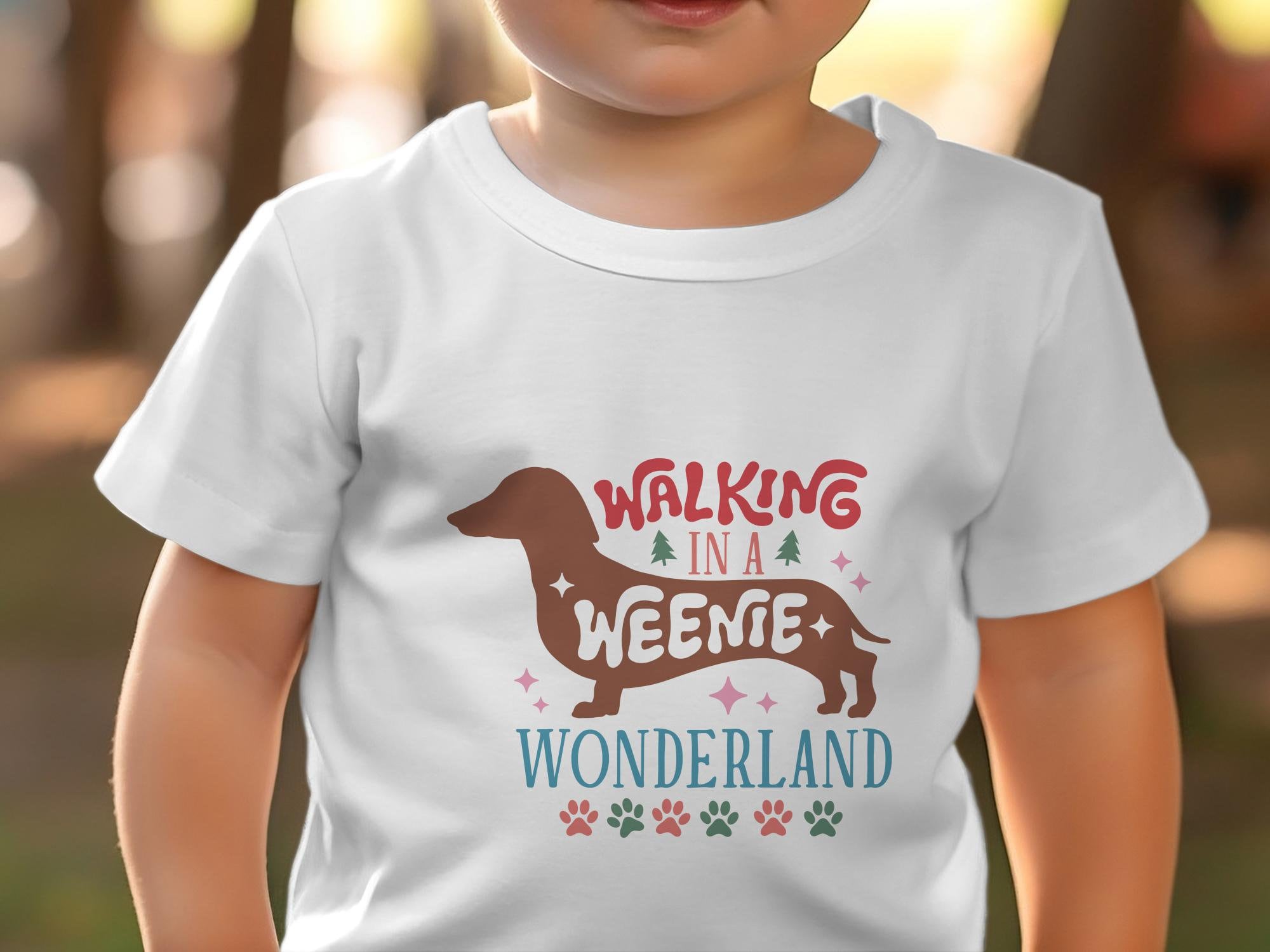 Weenie Dog Christmas Shirt, Dachsund Christmas Shirt, Winter Wonderland Shirt - Gathering Littles