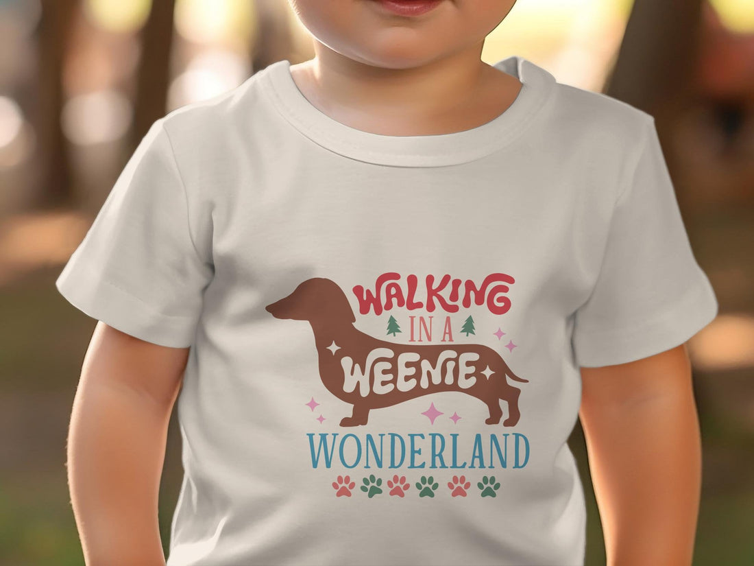 Weenie Dog Christmas Shirt, Dachsund Christmas Shirt, Winter Wonderland Shirt - Gathering Littles