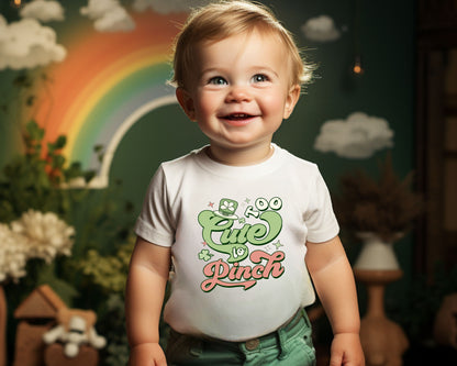 Too Cute To Pinch Toddler Shirt - Kids St Patrick&