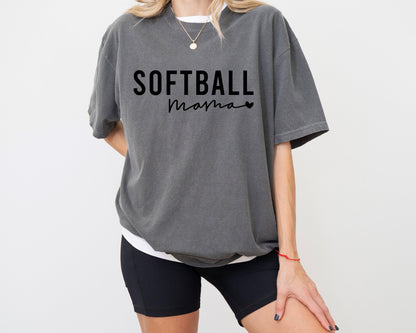 Softball Mom Shirt, Softball Mama Shirt, Softball Lover, Softball Sweatshirt, Game Day, Mom Shirt, Sport Mom Shirt, Gift For Mom - Gathering Littles