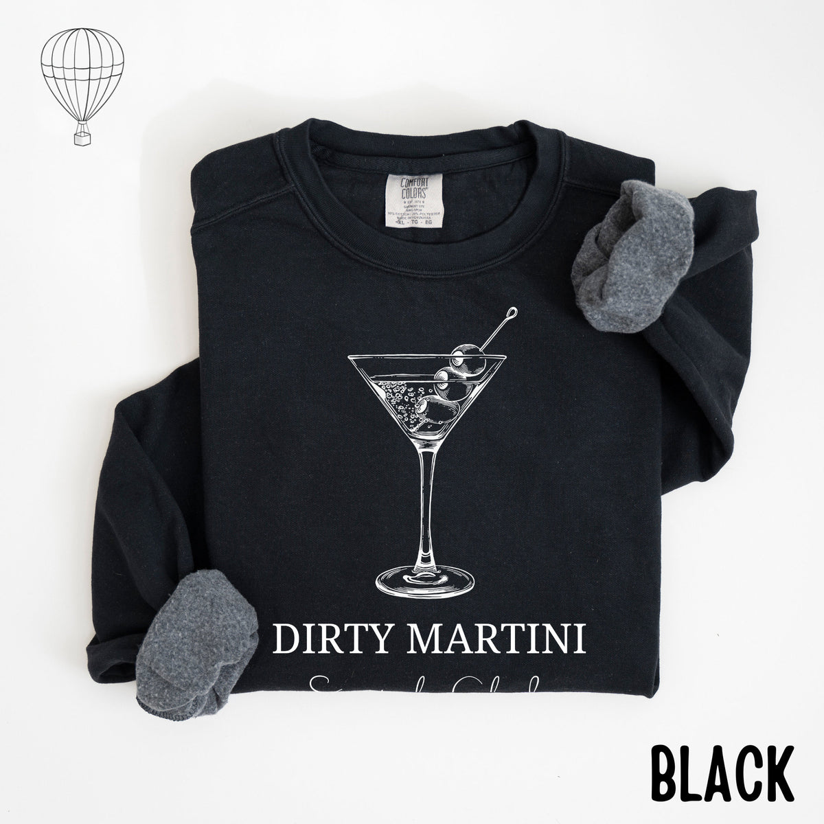 Dirty Martini Social Club Crewneck Sweatshirt | Social Club Shirt, Bachelor, Bachelorette, Birthday Party Outfit | Gift for Her - Gathering Littles