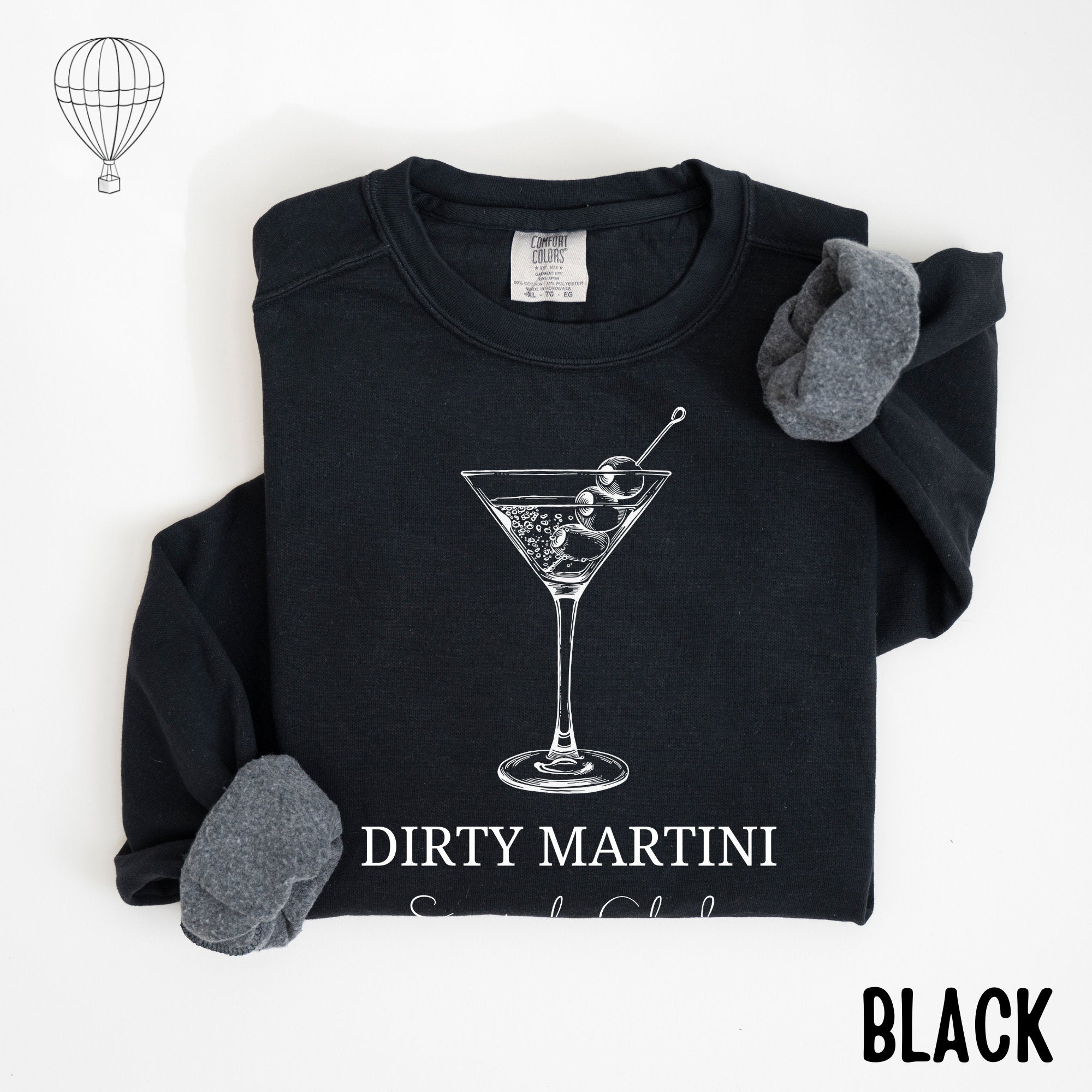 Dirty Martini Social Club Crewneck Sweatshirt | Social Club Shirt, Bachelor, Bachelorette, Birthday Party Outfit | Gift for Her - Gathering Littles