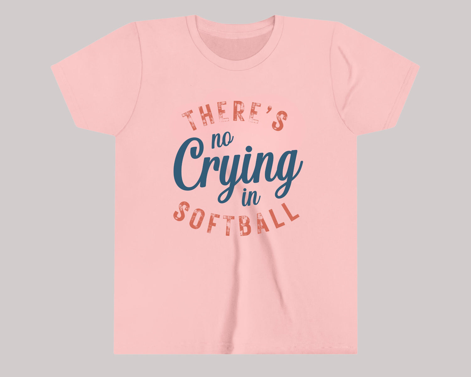 There is No Crying in Softball Shirt, Softball Mom shirt, Funny Softball Shirt, Girls Softball Shirt, Softball Coach Shirt - Gathering Littles