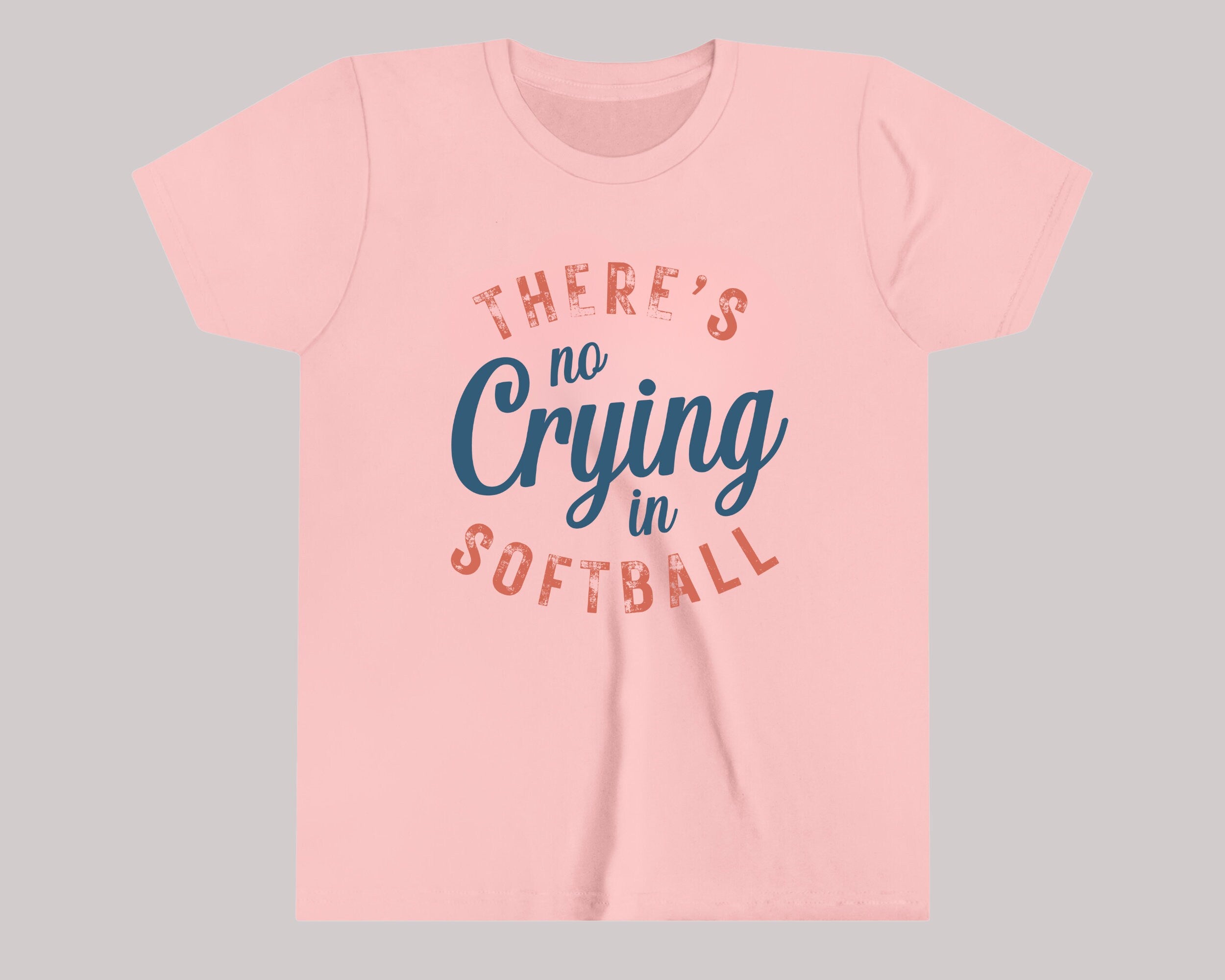 There is No Crying in Softball Shirt, Softball Mom shirt, Funny Softball Shirt, Girls Softball Shirt, Softball Coach Shirt - Gathering Littles